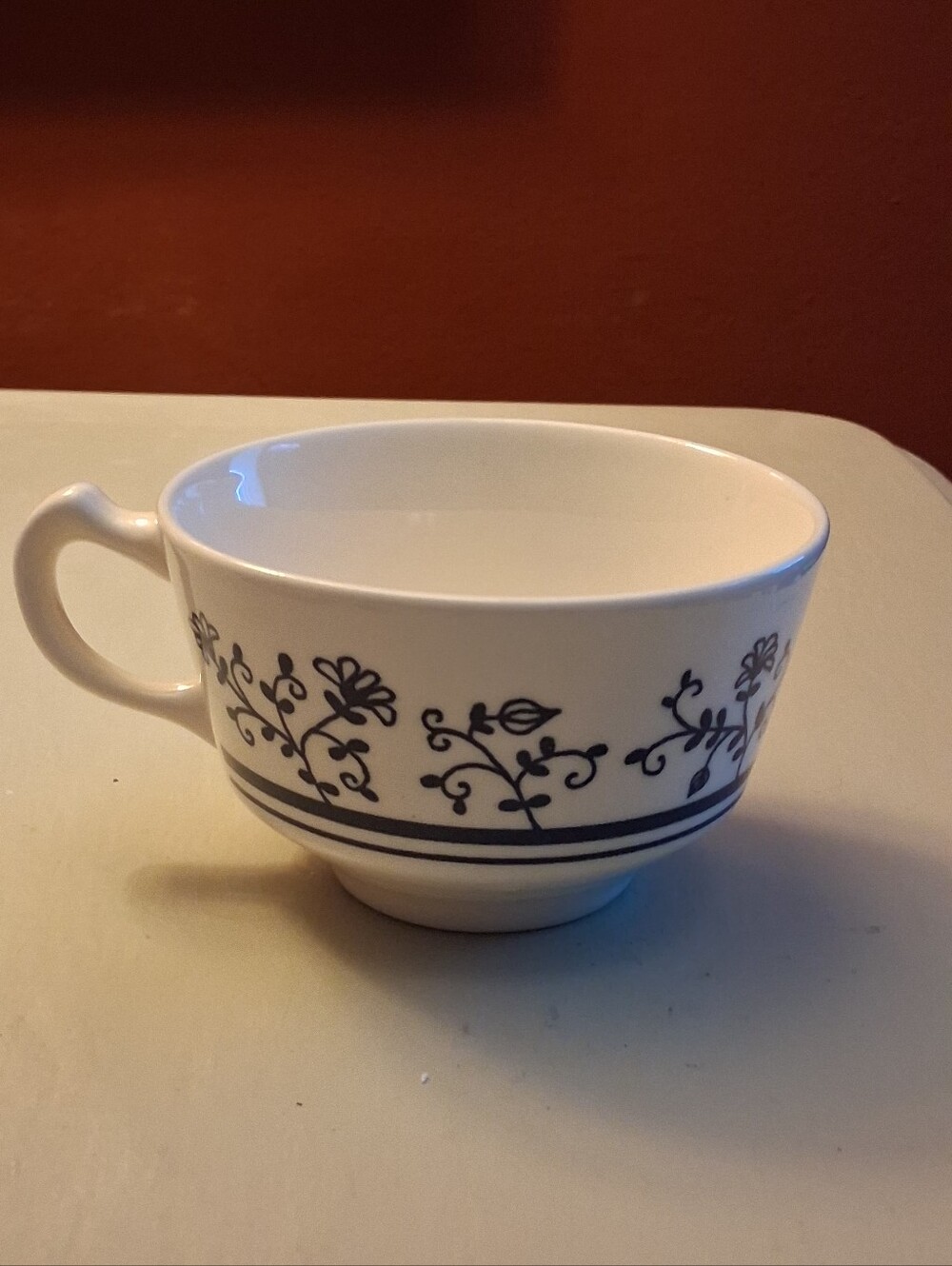 HOMER LAUGHLIN STURBRIDGE CERAMIC FLAT TEACUP